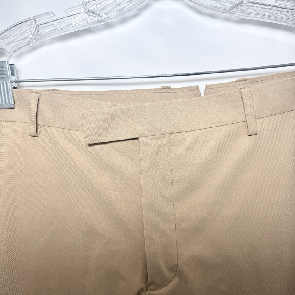 Sene FlexTech Travel Suit Mens Custom Made Unstructured Stretch 46-48L Khaki Tan - Picture 5 of 16